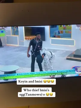 Koyin and Imisi o 😂😂😂COPYRIGHT INFRINGEMENT NOT INTENDED  #fyp #bbnaija #imisi #imisibbn #bigbrothernaija #midebbn #dedebbn #bigbrother #sultanabbn #kaybobo #isabellabbn #kolabbn #jasonbbnaija  #rooboybbn #koyinbbn #faithbbn