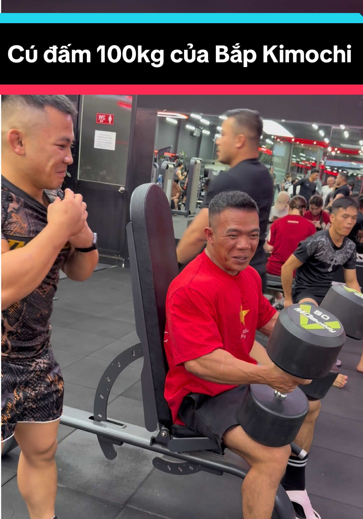 Cú đấm 100kg của @Bắp Kimochi #daohongson #bapkimochi #vtmgr #tdhboxingclub #gymer 