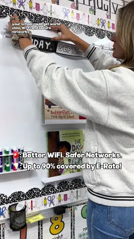 Do the children in your school deserve better Wi-Fi and safer networks? With E-Rate, schools can cover up to 90% of the cost, and Cisco + BlueAlly even let you test it out first with a demo, first! • Scalable Wi-Fi • Smart security • Hands-on support Comment SCHEDULE to schedule your no-commitment demo, today! #EdTech #ERate #TeacherResources #Teacher #teachertech 