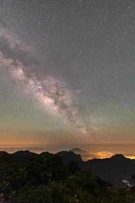 Very colorful Milky Way Time-Lapse  #universe #star #outerspace #cosmos #astrophotography @Lollobr_ad 
