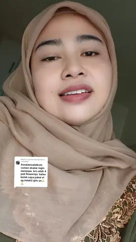 Replying to @guntursetiaabadi2 #waalaikumsalam☺️