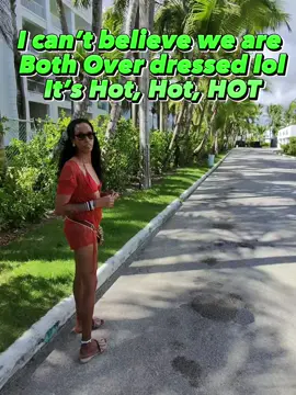 POV: Can you believe we are over dressed lol. #pov #puntacana #riupuntacana #fyp #fypシ 