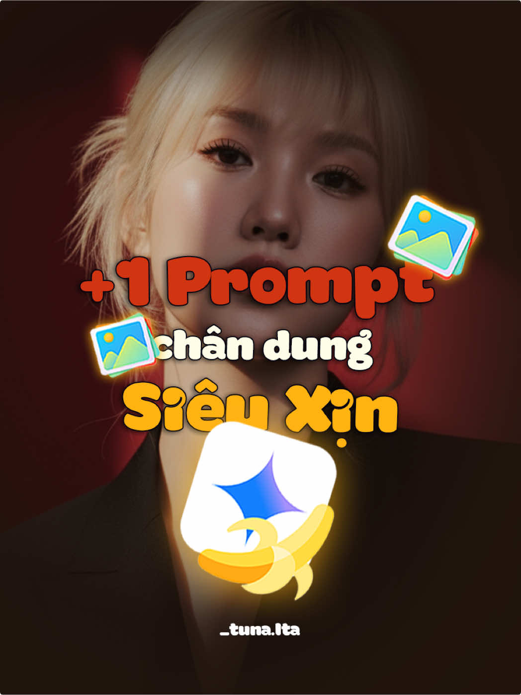 +1 Prompt tạo ảnh Profile siêu ưng, có thêm ánh nắng với Gemini... #anhtuna #tutorial #gemini #profile #aiart  