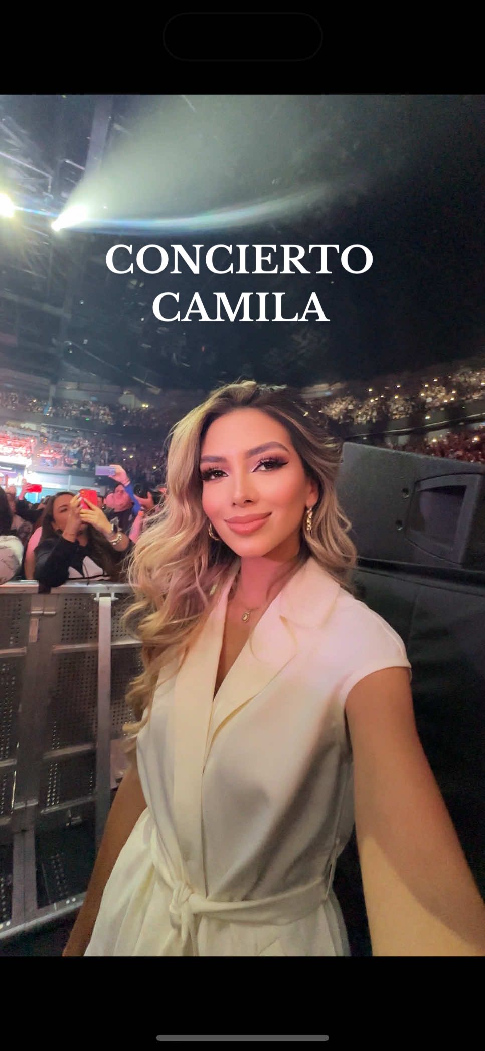 Gran show el de CAMILA #camila #bandacamila #movistararena #concierto 