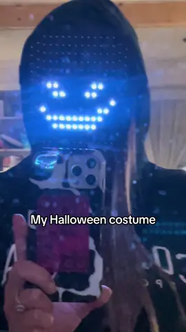 Obsessed is an understatement.  #halloweenmask #halloween #led #mask #tiktokshopholidayhaul 
