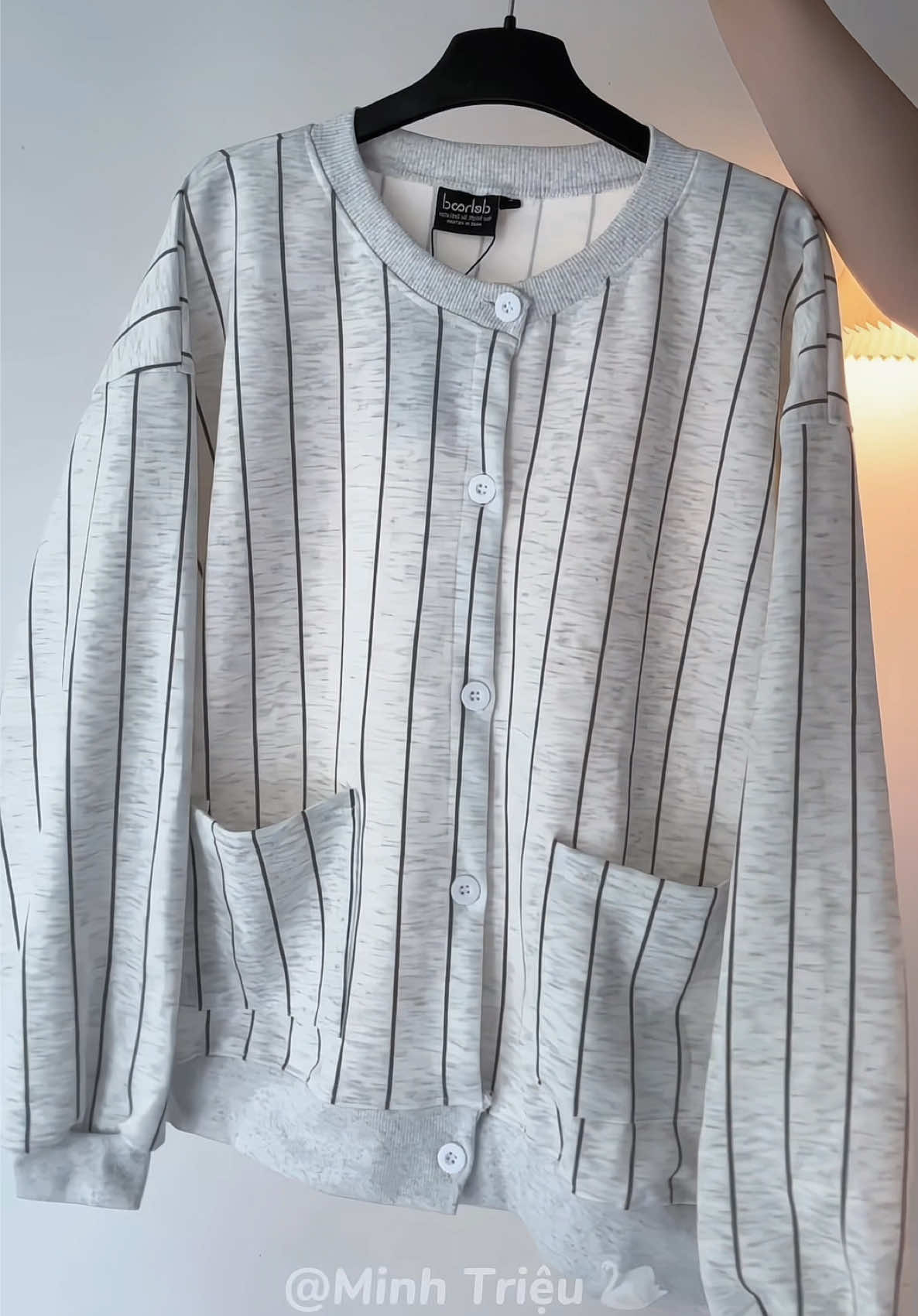Áo cardigan nỉ #cardigan #aokhoac #outfitideas #xuhuong 