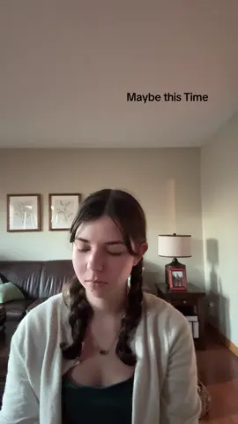 All time favorite crash out song… also piano!!!#maybethistime #cabaret #musicaltheatre #pianocover #crashout @Sabrina Carpenter 