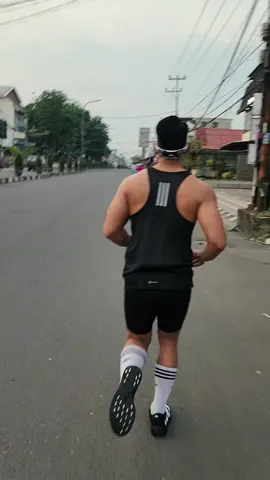 running morning