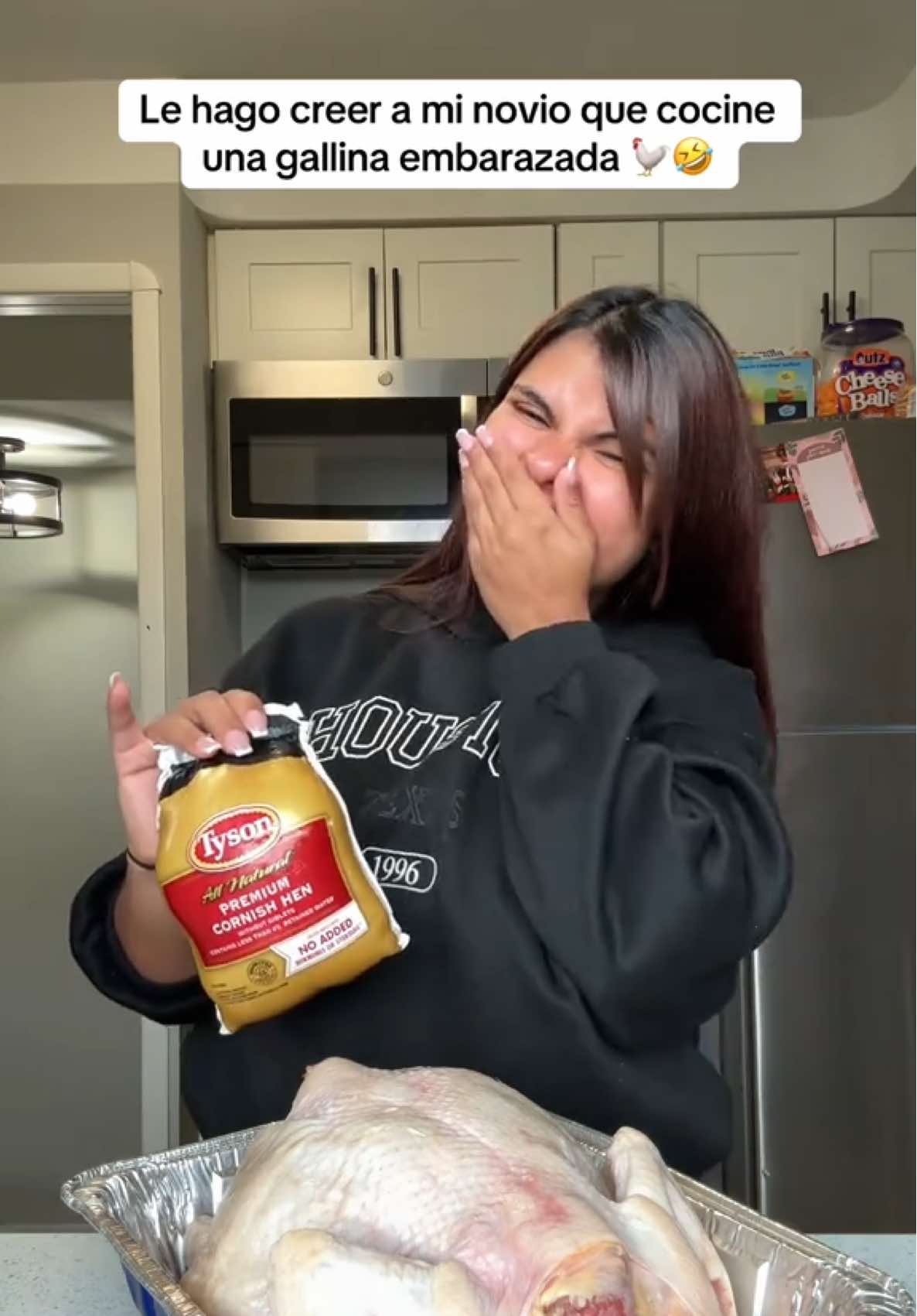 “La gallina estaba preña” 😭🤣#fyp #parati #viral 