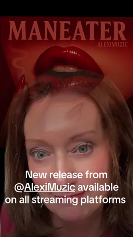 NEW RELEASE FROM @AlexiMuzic ManEater available on all streaming platforms now! Feeling my feminine power!#maneater #cover #FemmeFatale #single #newrelease 