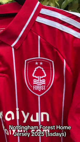 Nottingham Forest Home Jersey 2025 (ssdays1) Website: SSDAYS1.COM #nfc #nottingham #nottinghamforest #jersey #football 