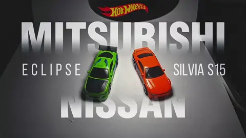 Eclipse🍏 X Silvia S15🍊 #fyp #cinematic #hotwheelscollector #diecastcollectors #hotwheelsindonesia 