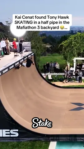 Kai Cenat found Tony Hawk SKATING in a half pipe in the Mafiathon 3 backyard 😭… #kaicenat #tonyhawk #mafiathon3 