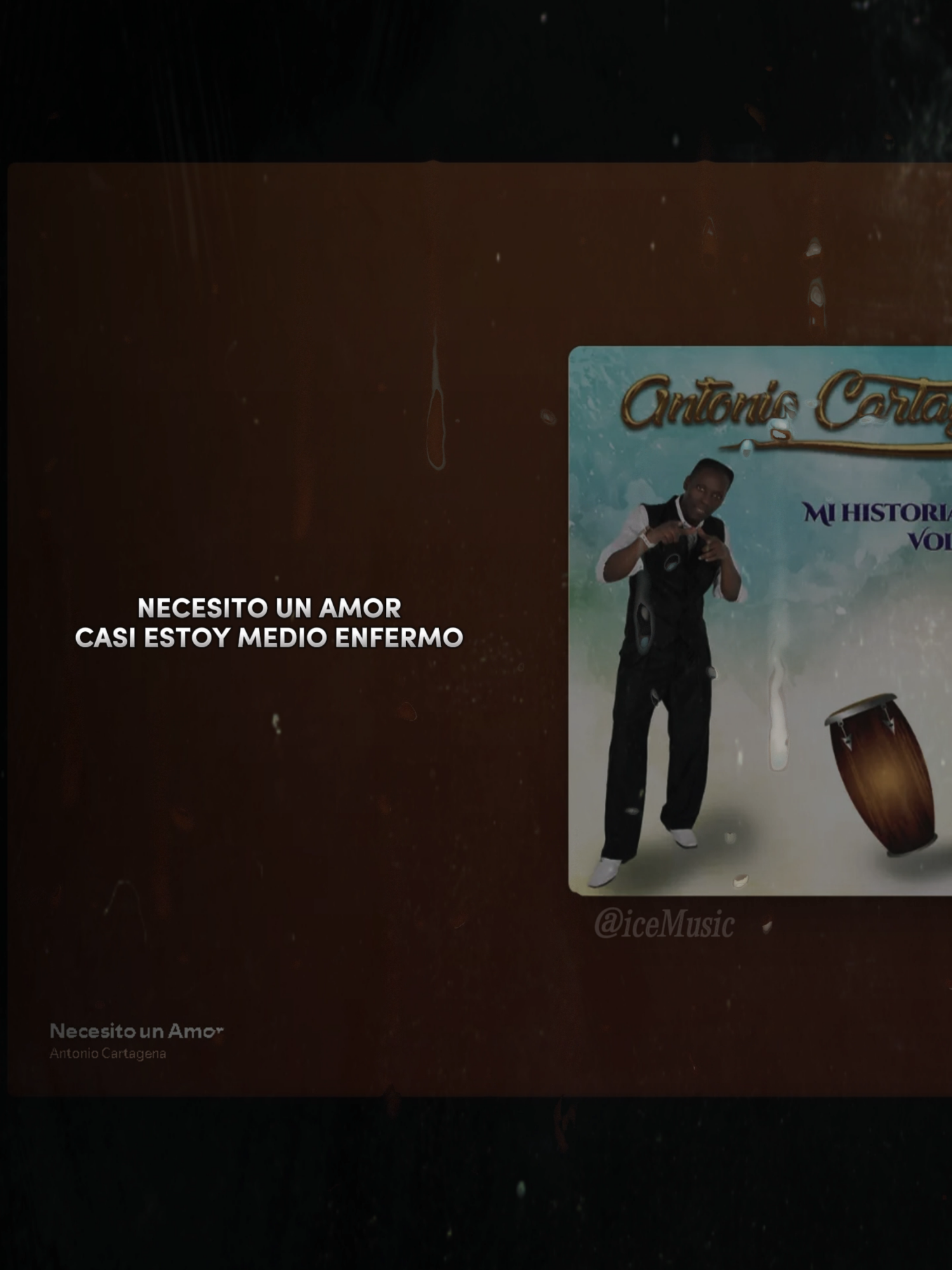 #antoniocartagena #necesitounamor #parati #lyrics #paradedicar #rolitas #paraestados #salsa