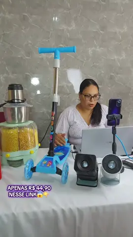 Patinete 3 rodas em promoção relâmpago correee LINK NO VÍDEO  #tiktoklive #livehighlights #tiktokshop #patinete #diadascrianças 