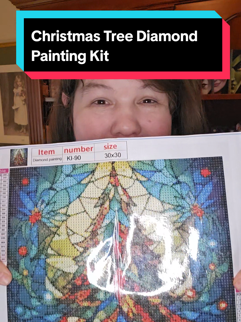 5D Diamond Painting Kit. Now is the time to get your holiday craft projects started.  #diamondart #diamondpaintings #diamondpainter #diamondpaint #christmascrafts 