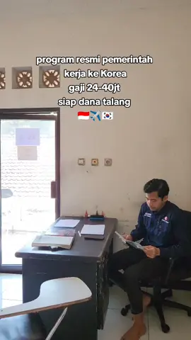 Program Pemerintah skema G to G Korea🇰🇷, kami siap dana talangan 100% kebutuhan pemberangkatan tanpa melibatkan pihak B#NK, berlaku untuk seluruh Indonesia. Info lebih lanjut, silakan chat ke nomor WA di bio profil. 🙏#fyp #gtogkoreaselatan🇲🇨🇰🇷 #pmikorea🇮🇩♡🇰🇷 #pejuangwon 