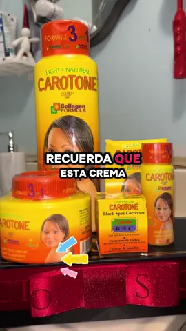 Set aclarador carotone perfecto para manchas y acné#skicare #skicaretips #carotone #beautycream 