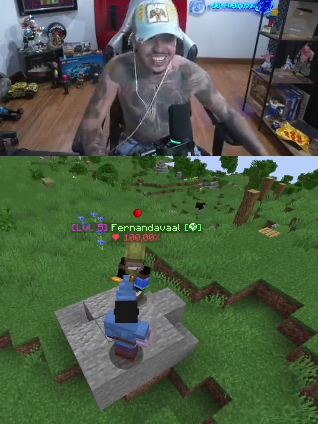 Westcol le paga los vuelos a Fernandavaal para que lo vaya a visitar #westcol #fernandavaal #Minecraft #clips #clipswestcol #westcolclips