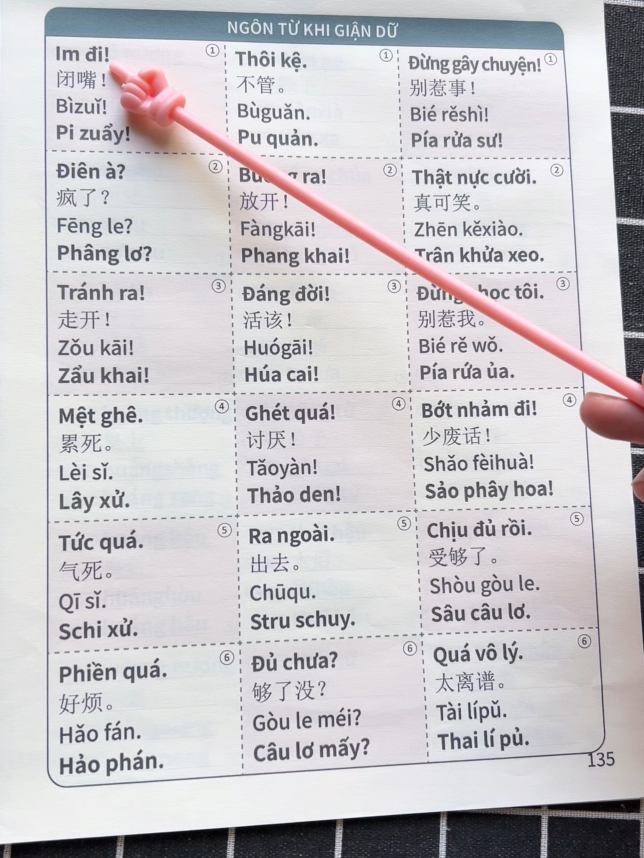 Mỗi lần mở sách là hoa mắt? Vậy đổi cách: học theo chủ đề nhỏ xíu thôi. Hôm nay “quán cà phê”, mai “siêu thị”, mốt “hỏi đường”.  Một ngày chỉ 5–7 từ chính, vừa đủ để miệng nói kịp, đầu nhớ kịp. Lúc học bật nhạc nền nhẹ nhẹ, miệng đọc theo nhịp, tay vỗ nhịp cuối câu.  Tên chủ đề chính là cái móc treo trong đầu, có móc rồi mới treo được từ, treo được câu. Đừng tham. Học ít mà chắc. Quay clip kiểu trước – sau: trước khi học nói lí nhí vài chữ, sau khi học nói lại gọn hơn.  Nhìn thấy mình tiến bộ là đỡ chán hẳn.  Cuối ngày tự hỏi: hôm nay học để làm gì? Đi uống cà phê? Hỏi giá? Gọi món? Lý do càng cụ thể, não càng nhớ lâu.  Mục tiêu tuần: 5 chủ đề, mỗi chủ đề một ngày, cuối tuần ghép lại thành một đoạn hội thoại thật chậm, thật rõ, không áp lực.  Ai học chung thì bình luận chủ đề muốn làm tuần sau. Cứ thế, từng bước nhỏ, mình kéo tiếng Trung về gần mình hơn. #hoctiengtrung #tiengtrung #tuhoctiengtrung #sachtiengtrung #tiengtrunggiaotiep
