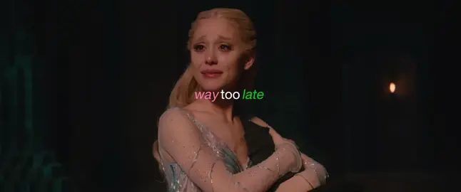 #glinda lost my fight with fate #elphaba #wicked #wickedforgood #gelphie 
