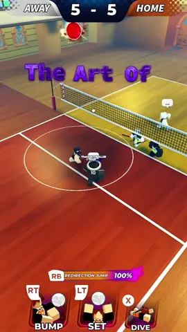 Redirection jump top 3 ability #vball #volleyball #volleyballgame #volleyballlegends #roblox 