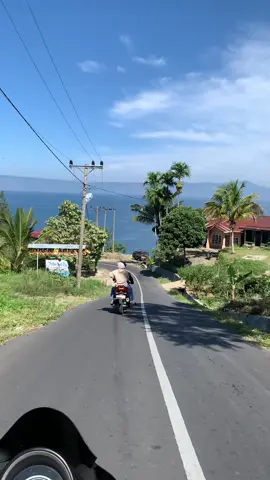 Perjalanan pantai salbe🍂.                    #salbe #tigarasdanautoba #wisata 