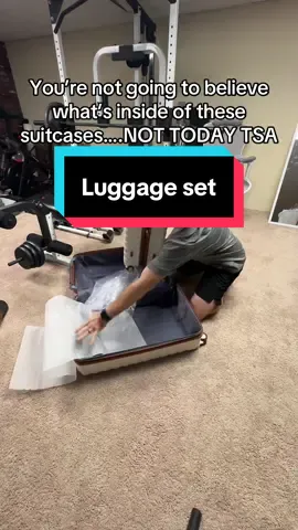 Travel smarter with this multipiece luggage set that fits all your needs. #TravelEssentials #LuggageSet #PackSmart #VacationReady #tiktokshopcreatorpicks 