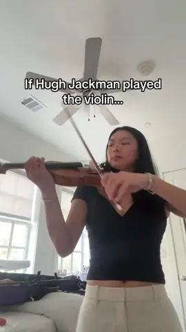Rate my vibrato😎 . #hughjackman #violin #musician #fyp  