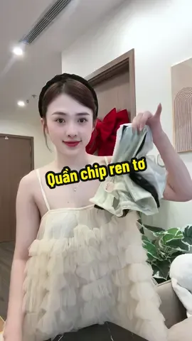 Mặc quần chip ren tơ siêu sướng luôn 😍 #landaulamvo 