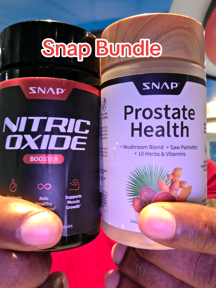 Learn why low nitric oxide and prostate issues can make you tired, interrupt sleep, and reduce energy. Snap Nitric Oxide improves circulation, while Snap Prostate Health supports bladder comfort and prostate function. Prostate Health Awareness Month is the perfect time to take control.” #MensHealth #ProstateSupport #NitricOxide #BladderHealth #HealthyFlow 