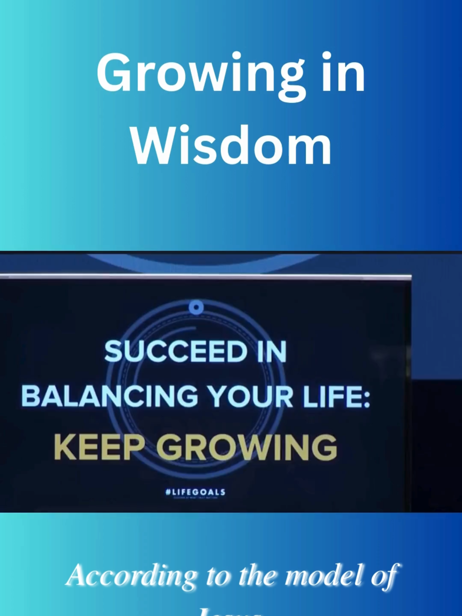 Growing in Wisdom  Wisdom (Sophia) is the application of knowledge (skills) to life situations. When facing trials or lacking direction, we are commanded to ask God for wisdom, and He gives generously. #Wisdom #AskGod #GodsWill #James15 #DecisionMaking #Sophia #CCF #PastorPeterTanchi