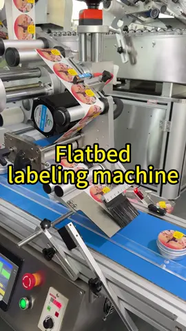 How about this flatbed labeling machine?#labelingmachinemanufacturers #labelingmachine #labeling #machine #fyp 
