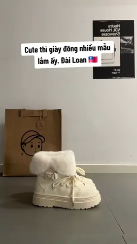 Giày cute mùa đông #viral #nguoivietnamtaidailoan #duhocsinhdailoan #tobangiay 