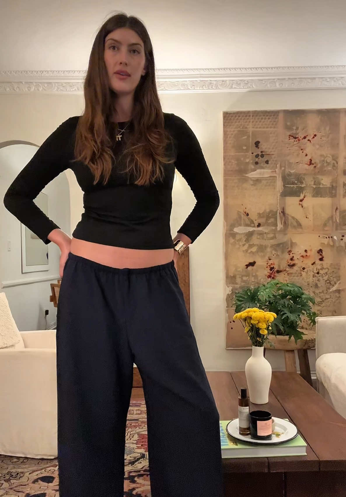 The best dupe for The Row Gala Pant !!! Linked in my bio under recent links / my shop my #therow #galapants #gap @Gap 