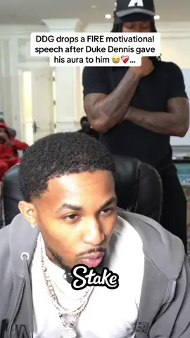 DDG drops a FIRE motivational speech after Duke Dennis gave his aura to him 😭❤️‍🩹… #ddg #dukedennis #kaicenat 