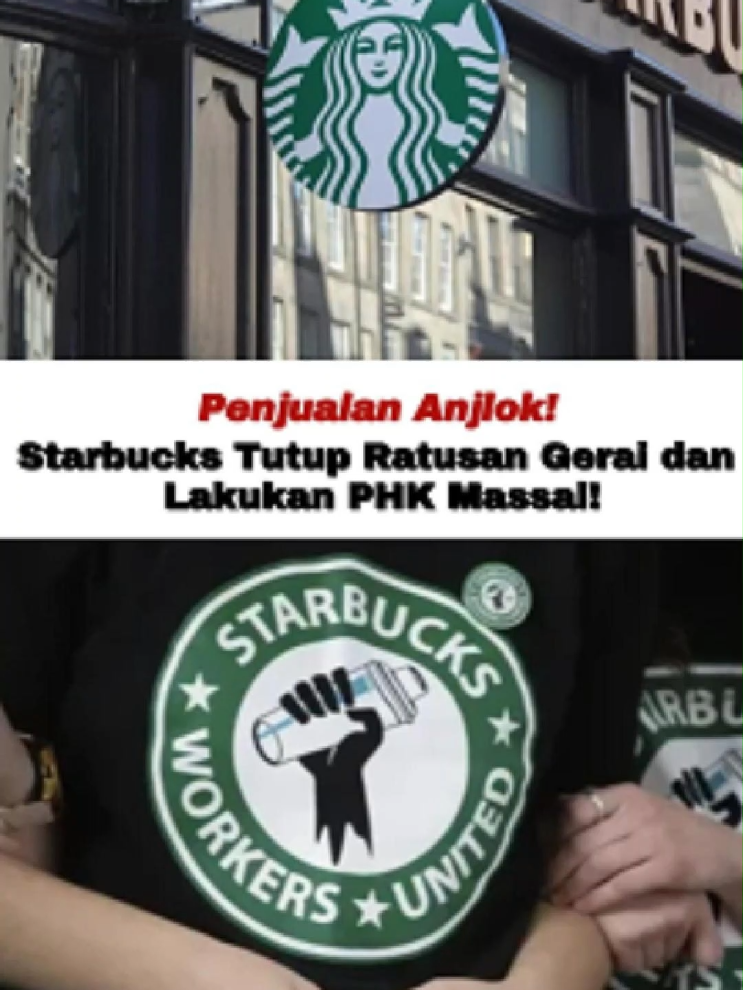 Berita Terkini - Starbucks resmi mengumumkan rencana restrukturisasi besar senilai 1 miliar dolar AS atau sekitar Rp16,7 triliun. Program ini diproyeksikan berdampak pada penutupan sejumlah gerai di kawasan Amerika Utara serta pemutusan hubungan kerja (PHK) terhadap ratusan karyawan.   #holagracy #assalamualaikumgracy #indonesia #Islam #agama #sejarah #religi #gracereligion #2025 #terbaru #starbucks #amerika #amerikaserikat #phk #phkmassal #berita #beritaterkini #beritaterbaru #beritaviral #viral #masukberanda