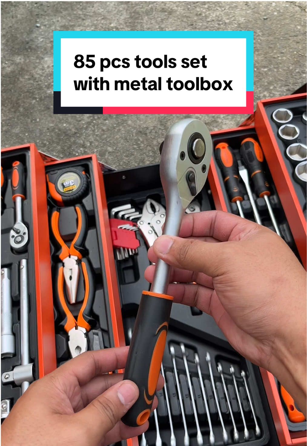 Reaim 85 Pcs Tools Set with metal Toolbox ! Cr-v steel heavy duty! #85pcstoolsset #85pcsmetalboxtoolboxset #reaim85pcstoolset #85pcstoolssetwithbox #85pcstoolssetwithtoolbox 