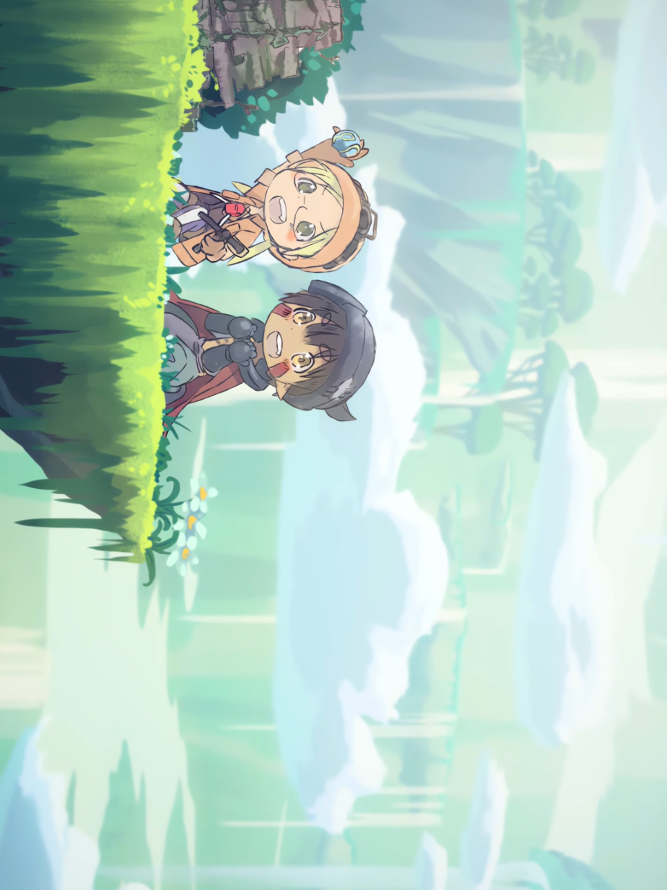Made in Abyss ending | Tabi no Hidarite, Saihate no Migite #madeinabyss  Migite