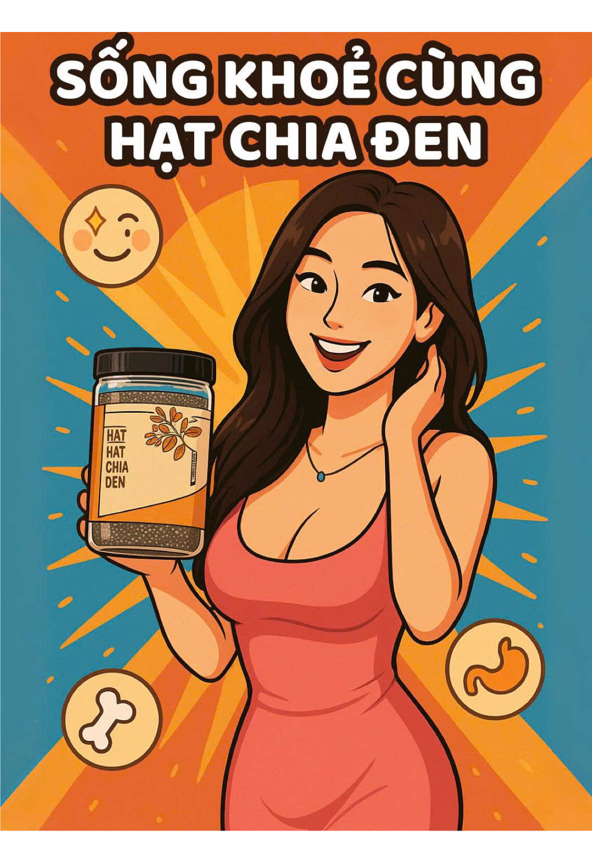 Nếu bạn ăn hạt chia liên tục 30 ngày, điều gì sẽ xảy ra #health #healthtips #hatchia#hatchiaden #khoedepcungban 