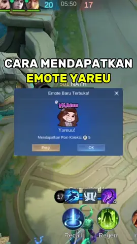 cara mendapatkan emote yareu #MLBBNEXT2025 #NEXTJagoanMabar 