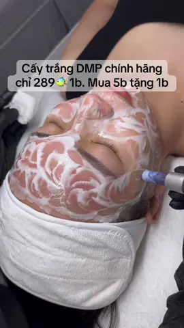 Cấy trắng DMP. Cấy xong da trắng bật tông. Giúp nuôi dưỡng da sáng khoẻ từ bên trong ❤️#chiasekinhnghiem #chamsocdakhoahoc #dieutrimunuytinhadong #spauytinvanphuhadong #jullyspa_dieutrimunso1hadonghanoi 