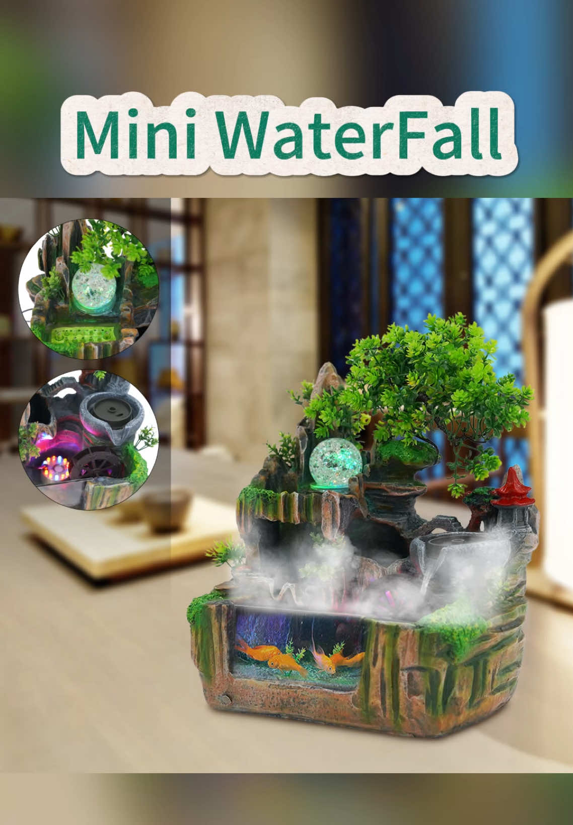 #TikTokMadeMeBuyIt #fyp #homedecor #waterfall #fentysuperbrandday 