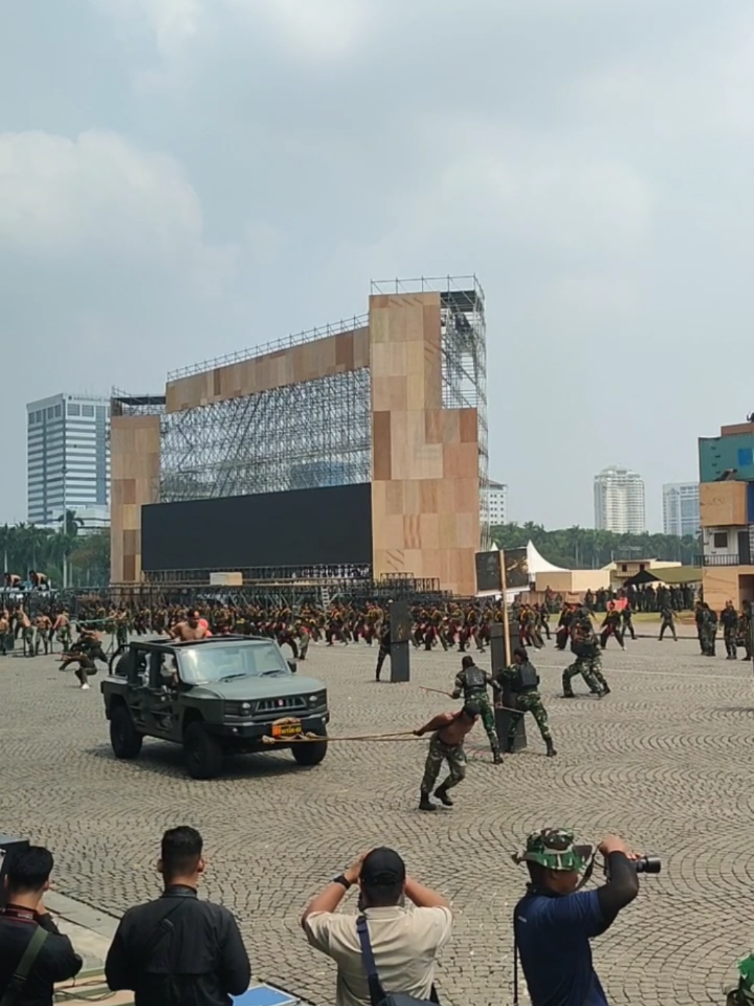 gladi kotor HUT TNI ke 80 #huttni80 #huttni80thprima #lewatberanda #monas #fypシviral 