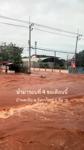น้องน้ำมาอีกแล้ว #พิมาย  #โคราช #น้ำท่วม 
