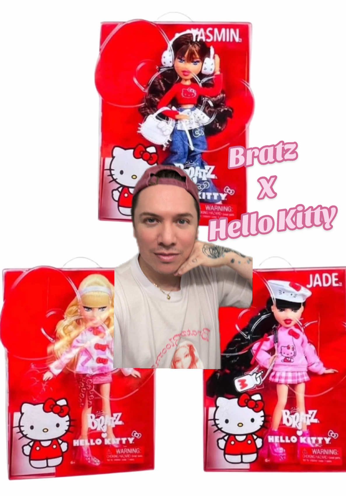 💗 Bratz X Hello Kitty 💗 #bratz #hellokitty #news #greenscreen 💗
