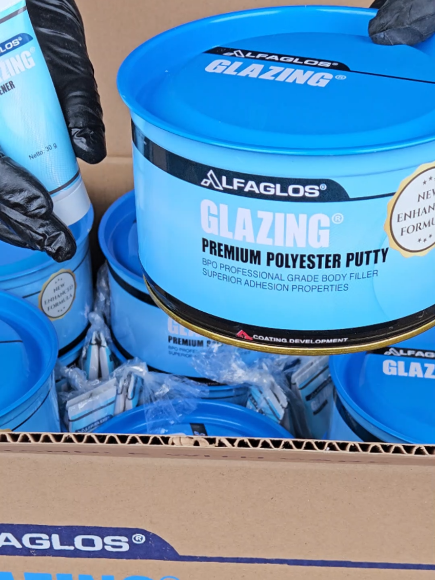 Unboxing dempul BPO Alfaglos Glazing