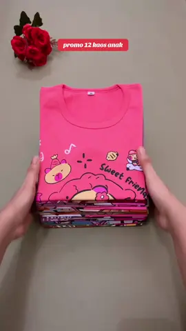 promo 12 kaos anak#kaosanak #kaosanakmurah #kaosanakviral #kaosanakkekinian 
