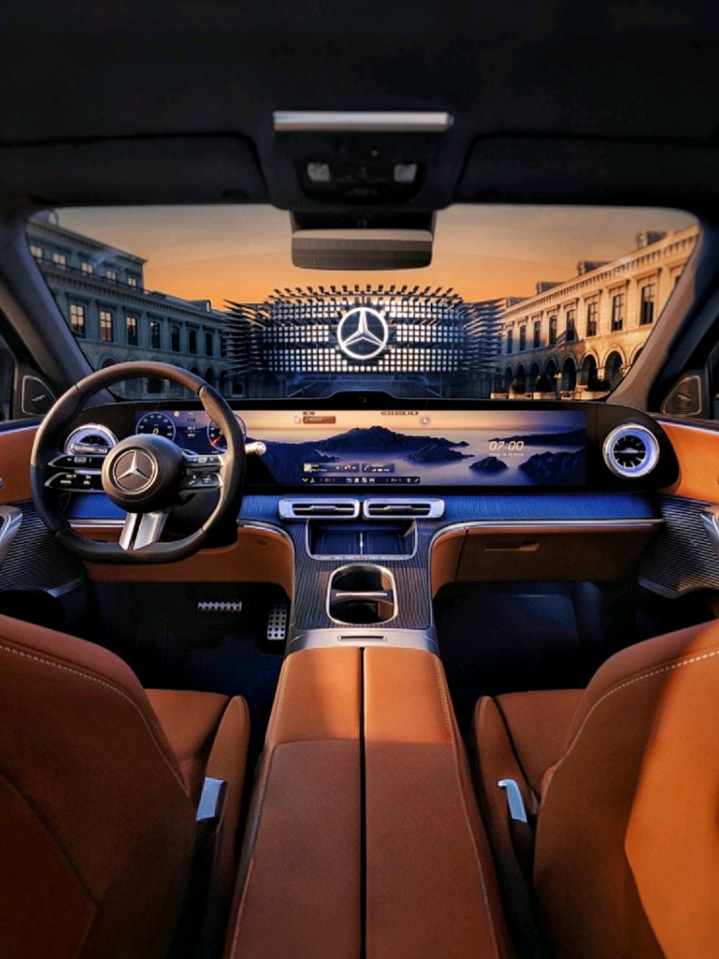 Un écran de 1h de long 😅 Une télé à la place du tableau de bord dans ce Mercedes Glc ! Vous validez ? #salondelyon #lyon2025 #salonAutomobile #Salonlyon #salonautodelyon 