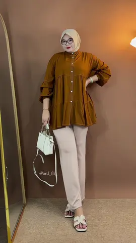 #tunik #fypシ゚ #ootdhijab #atasanwanita #OOTD 